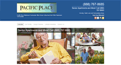 Desktop Screenshot of pacificplaceseniorlivingstl.com